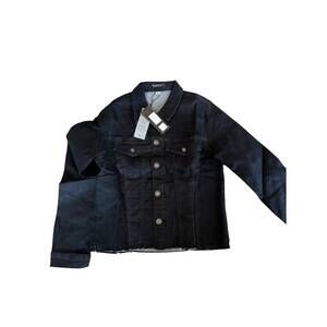 NEW BIANCO women's jean jacket in black